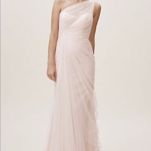 BHLDN Prelude Blush Wedding Gown NWT Size 6